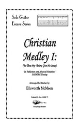 Christian Medley I: Be Thou My Vision; Give Me Jesus (Dropped D Tuning) Guitar and Fretted sheet music cover